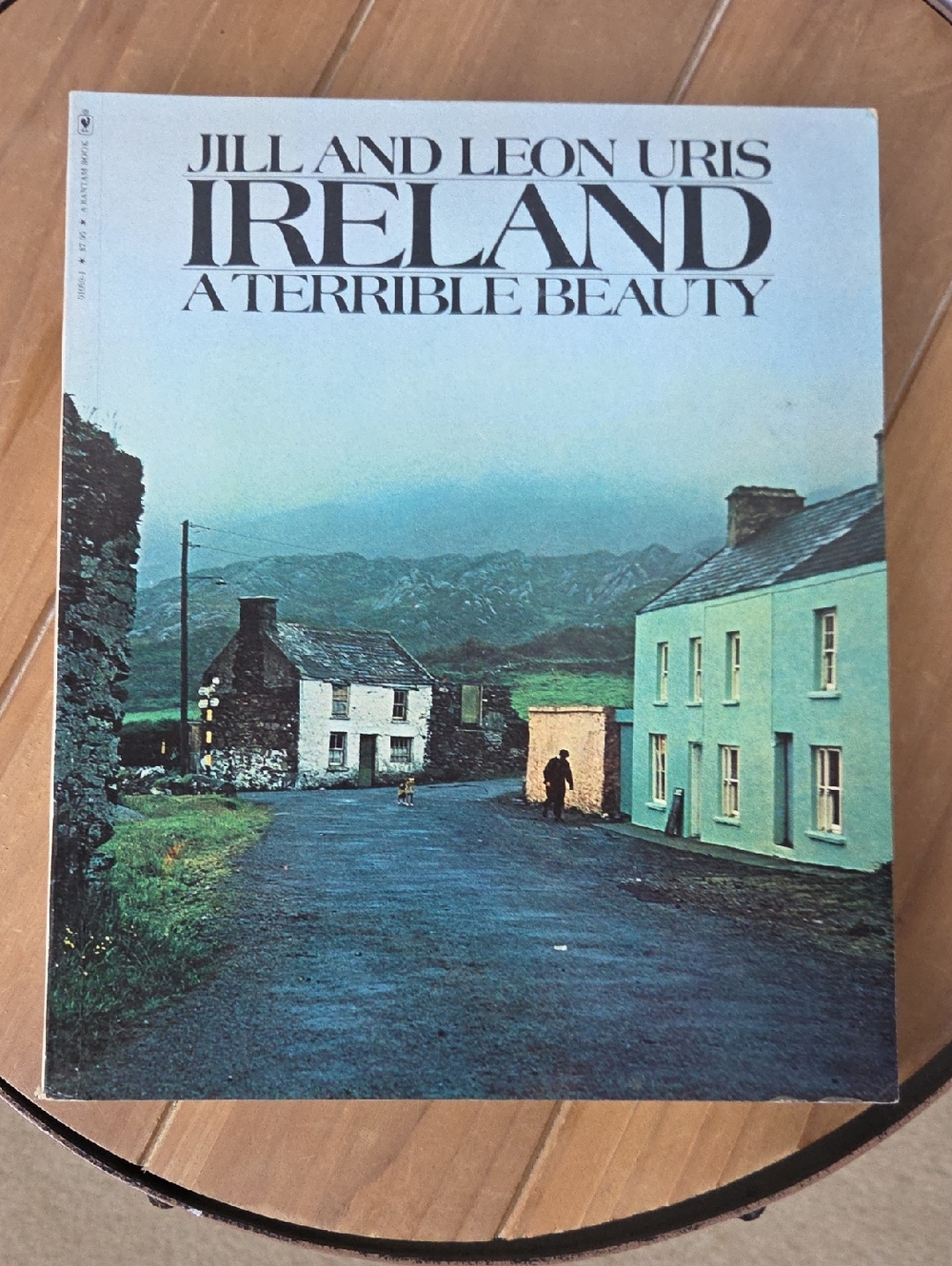 Ireland: A Terrible Beauty Vintage Photo Book Cover - Blue & Green